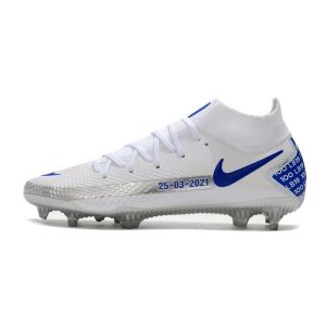 Nike Phantom Generative Texture Elite DF FG Bílý Modrý